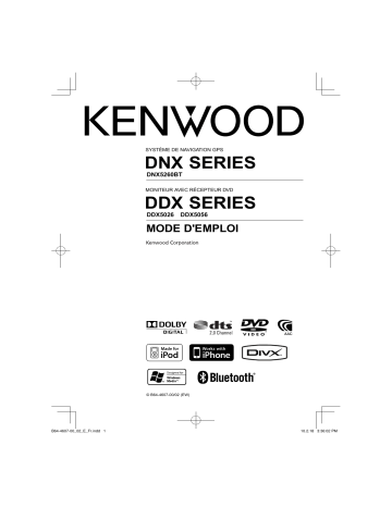 Kenwood ddx 5056 подключение блютуз