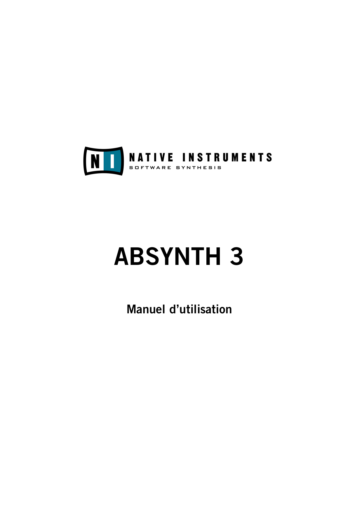 absynth 5 manuals