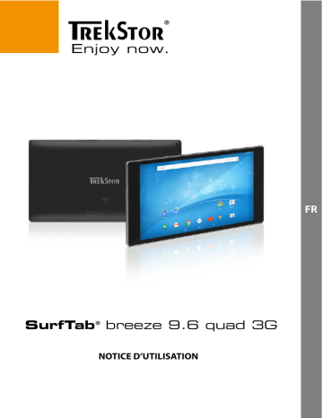 Trekstor SurfTab Breeze 9.6 Quad 3G Mode d'emploi | Manualzz