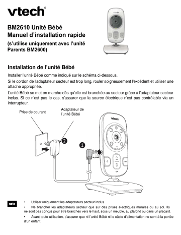 Vtech Video Essentiel Cam Manuel Utilisateur Manualzz