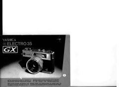 Yashica Electro 35 Gx User Guide User Manual