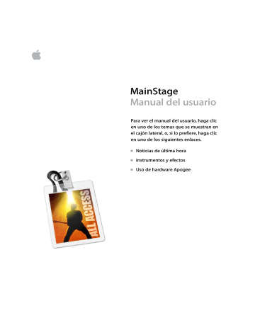 apple mainstage 3 manual