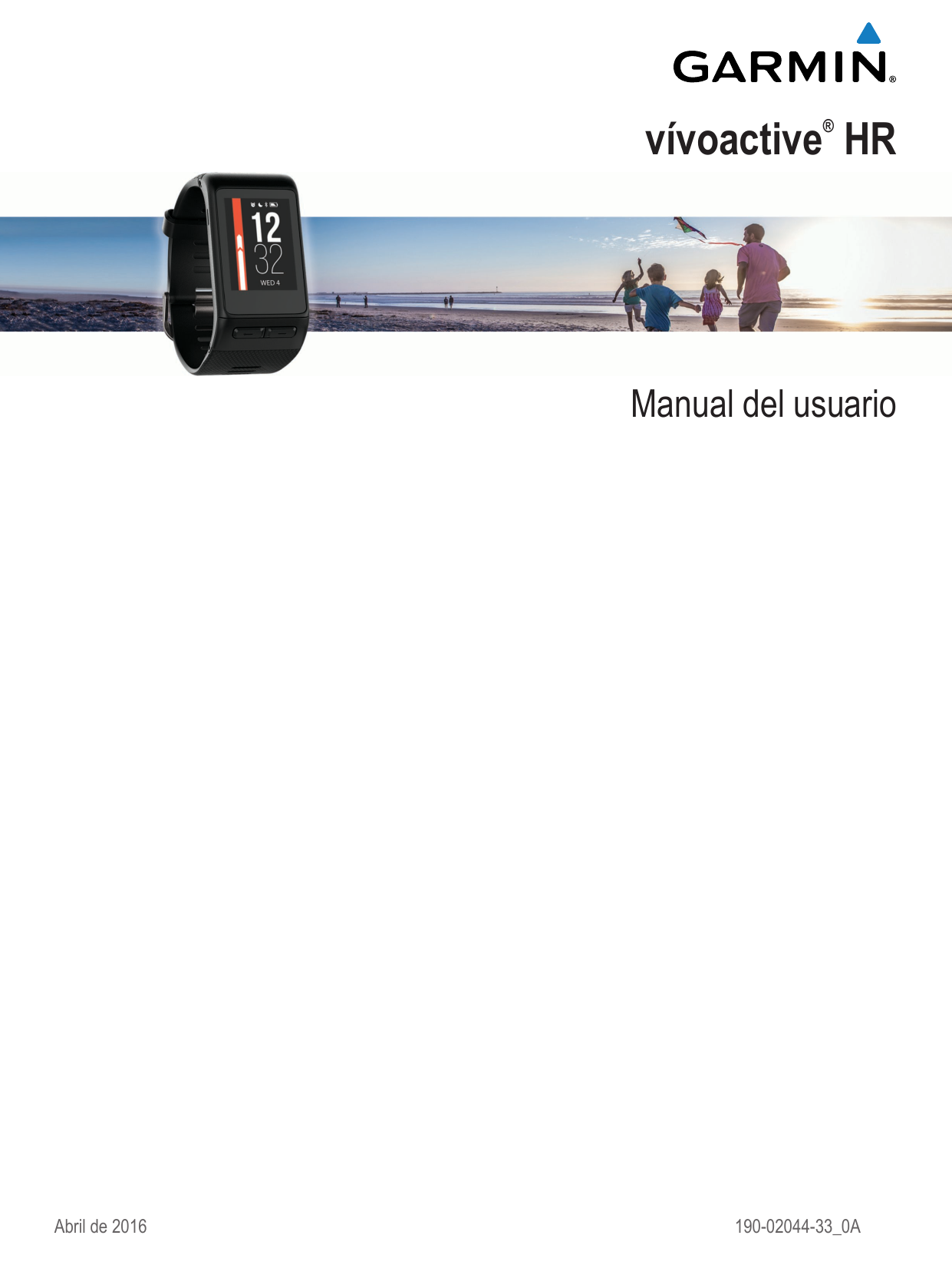 Garmin vivoactive HR Manual de usuario Manualzz