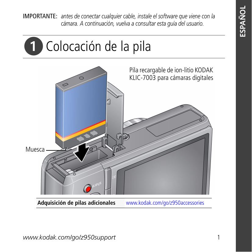 Kodak EASYSHARE Z950 User manual | Manualzz