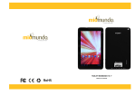 MioMundo Tablet 10.1&quot; Instrucciones de operaci&oacute;n