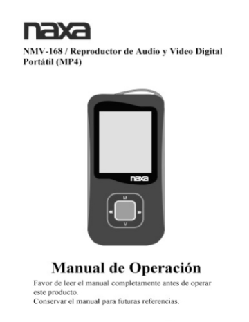 Naxa NMV-168 Manual | Manualzz