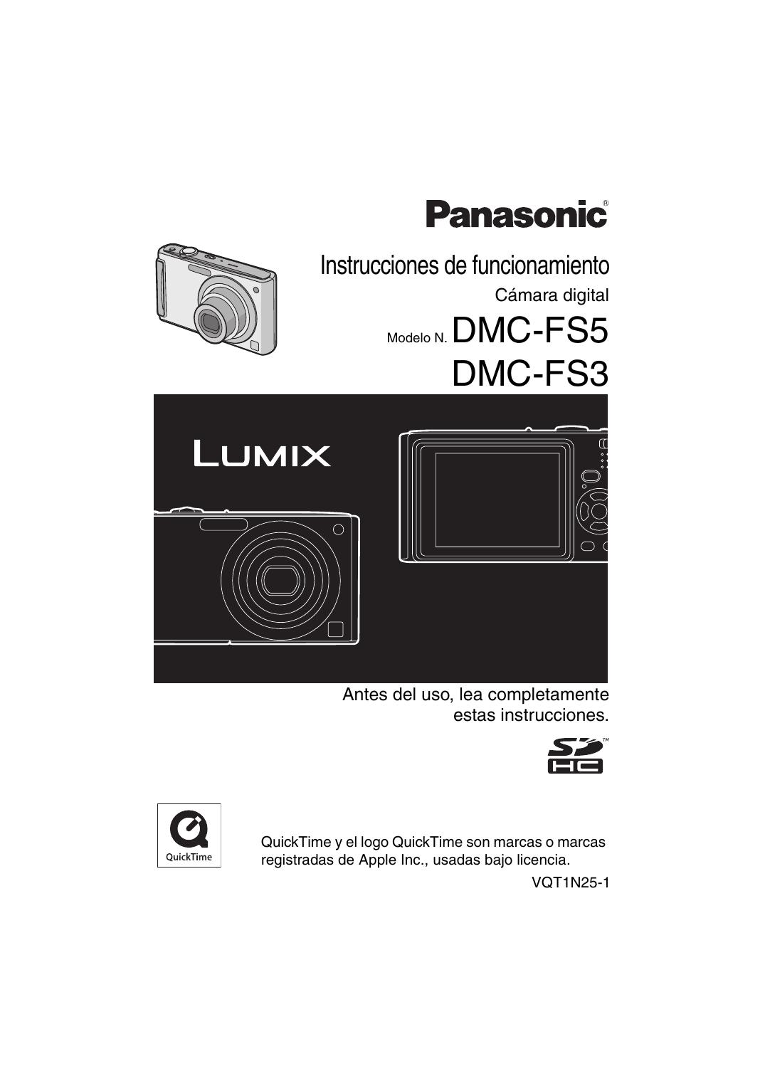 Panasonic DMC-FS3 Guía del usuario | Manualzz