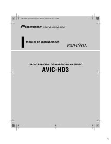 Avic hd3 как записать на hdd