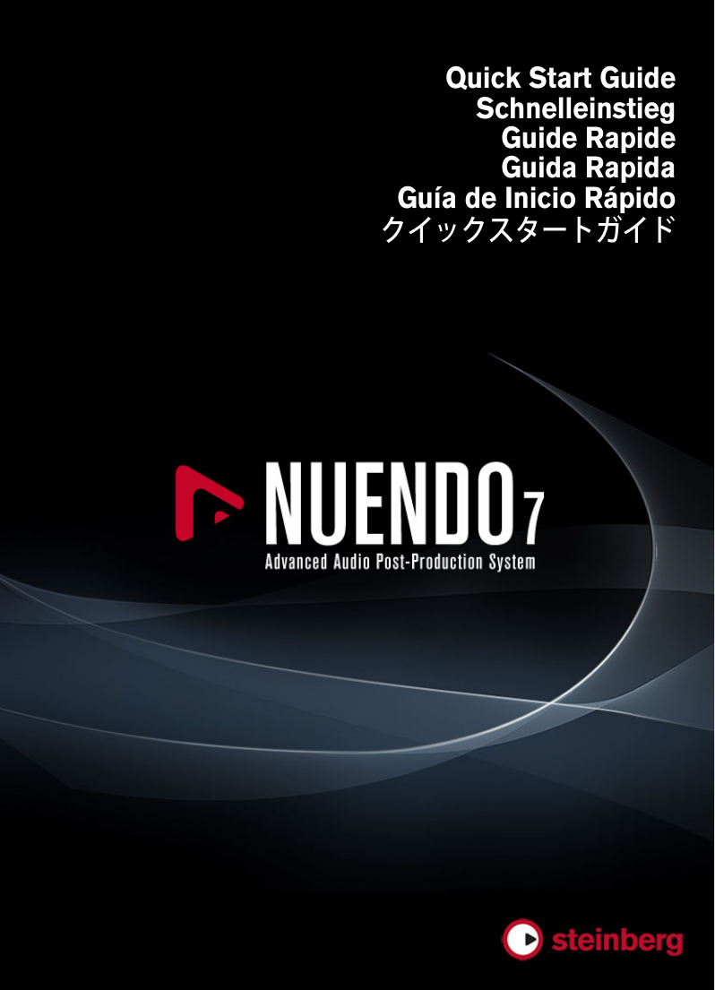 Steinberg Nuendo 7 0 Quick Start Guide Manualzz