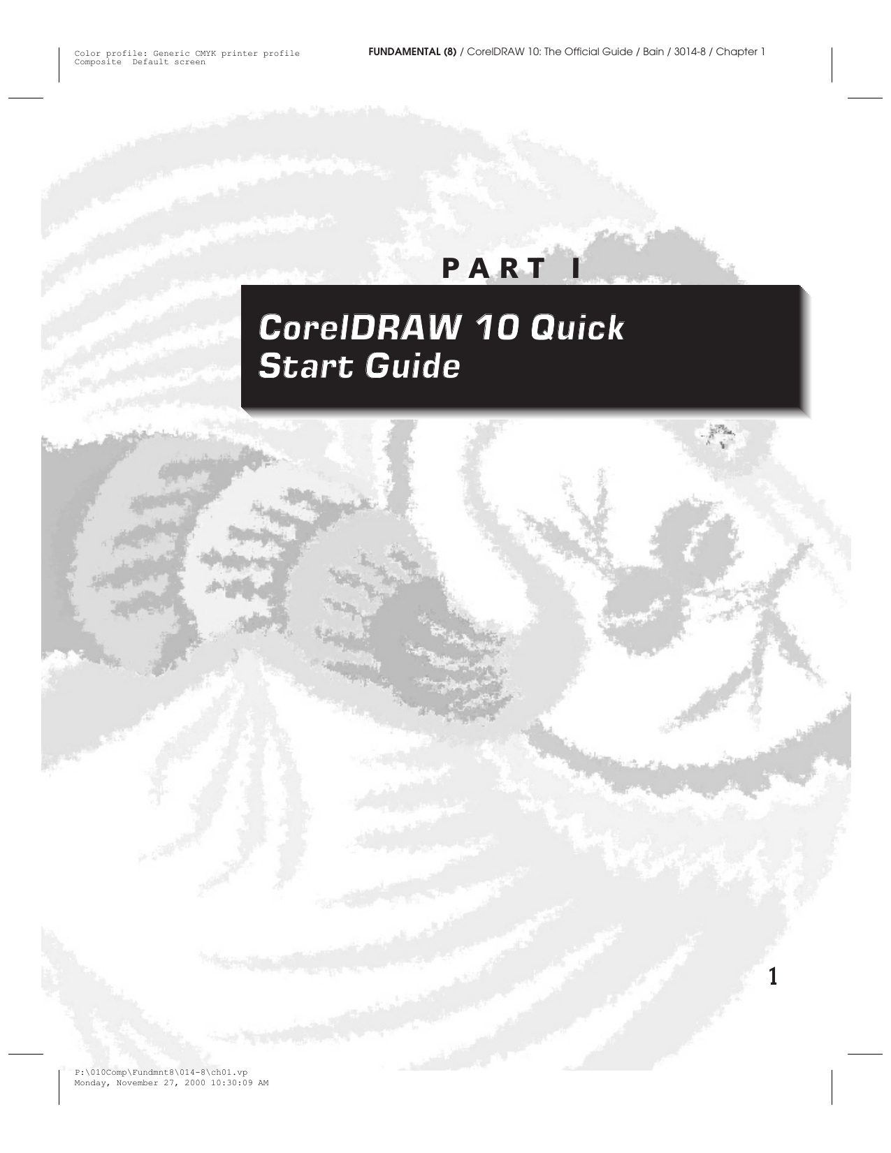 corel draw 10 textures
