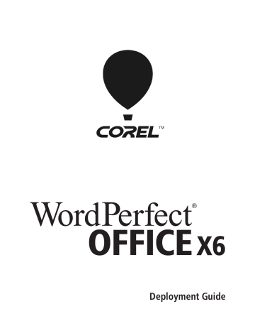 Corel WordPerfect Office X6 Guide | Manualzz