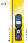 LG LX LX160 Sprint User Guide