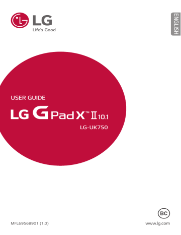 LG UK UK750 US Cellular User Guide | Manualzz