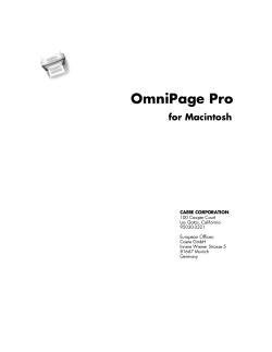 omnipage pro 7.0