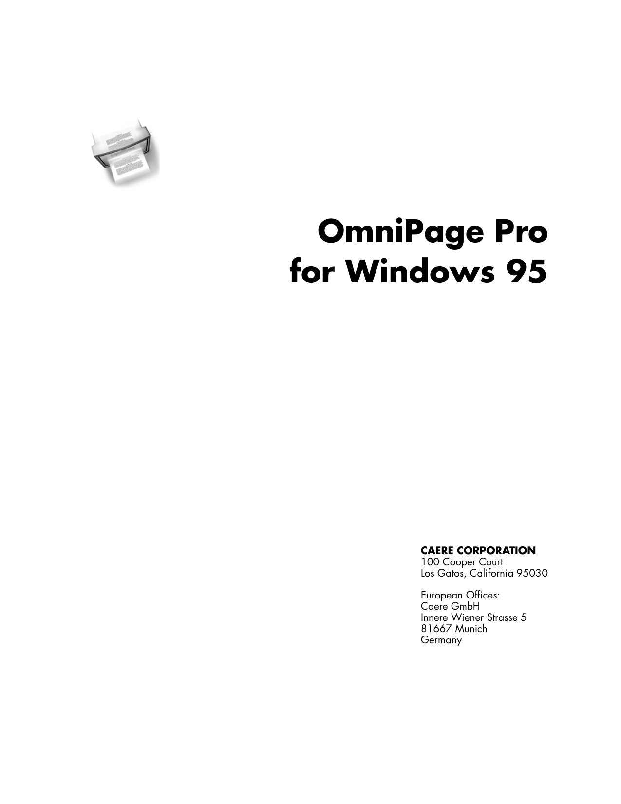 omnipage pro in startup