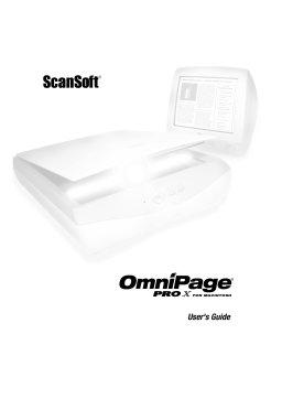 Nuance OmniPage Pro X Macintosh Guide