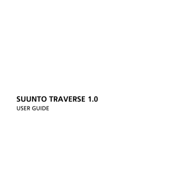 3 5 Button Lock Suunto Traverse Manualzz