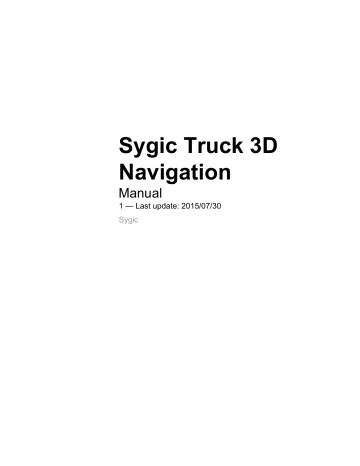 sygic truck activation code