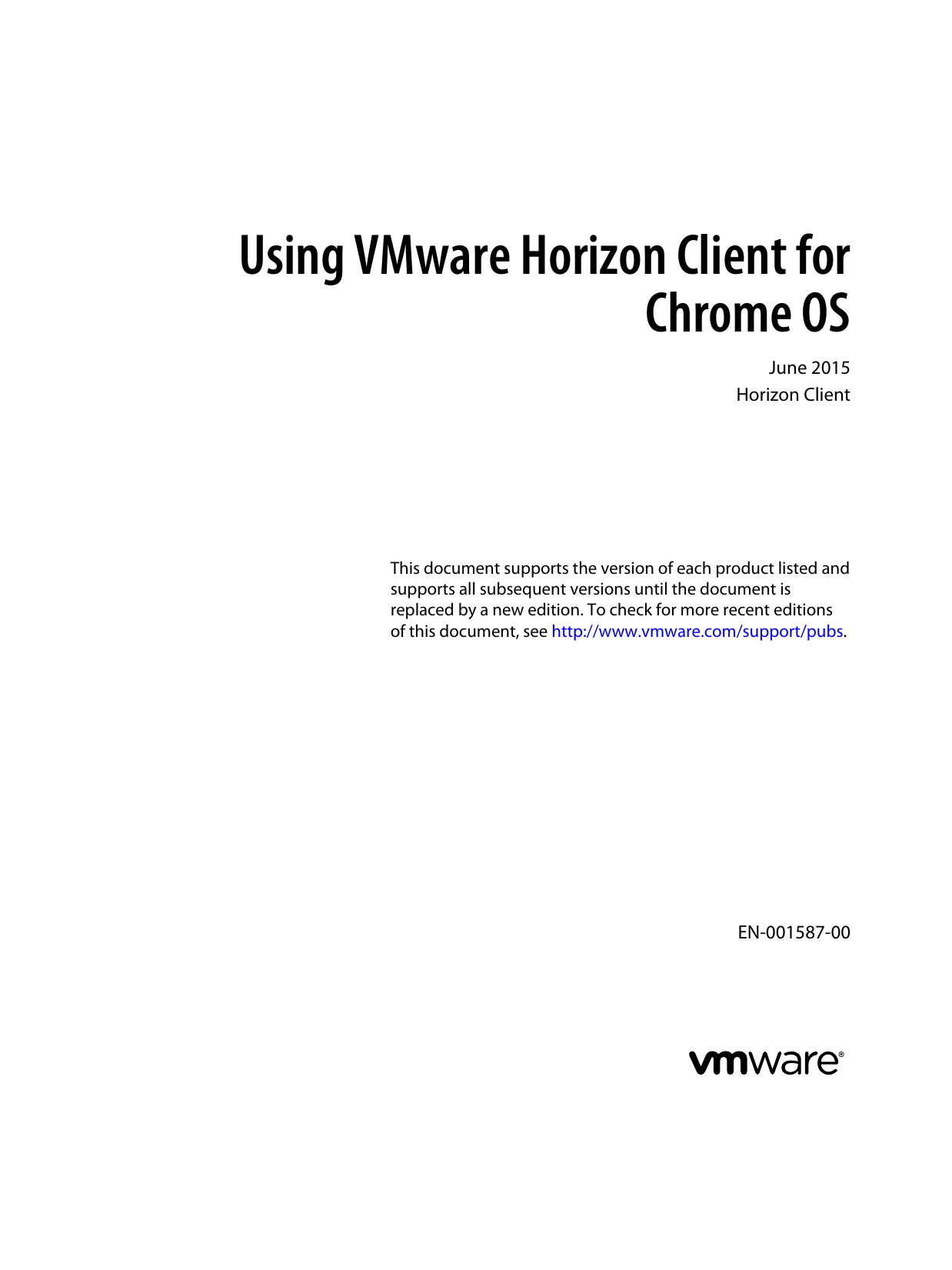 horizon client for chrome