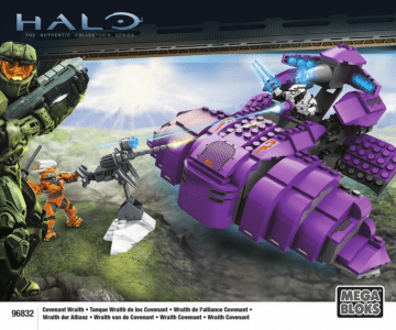 Mega Covenant Wraith - 96832 Building Instructions | Halo Toys | Manualzz