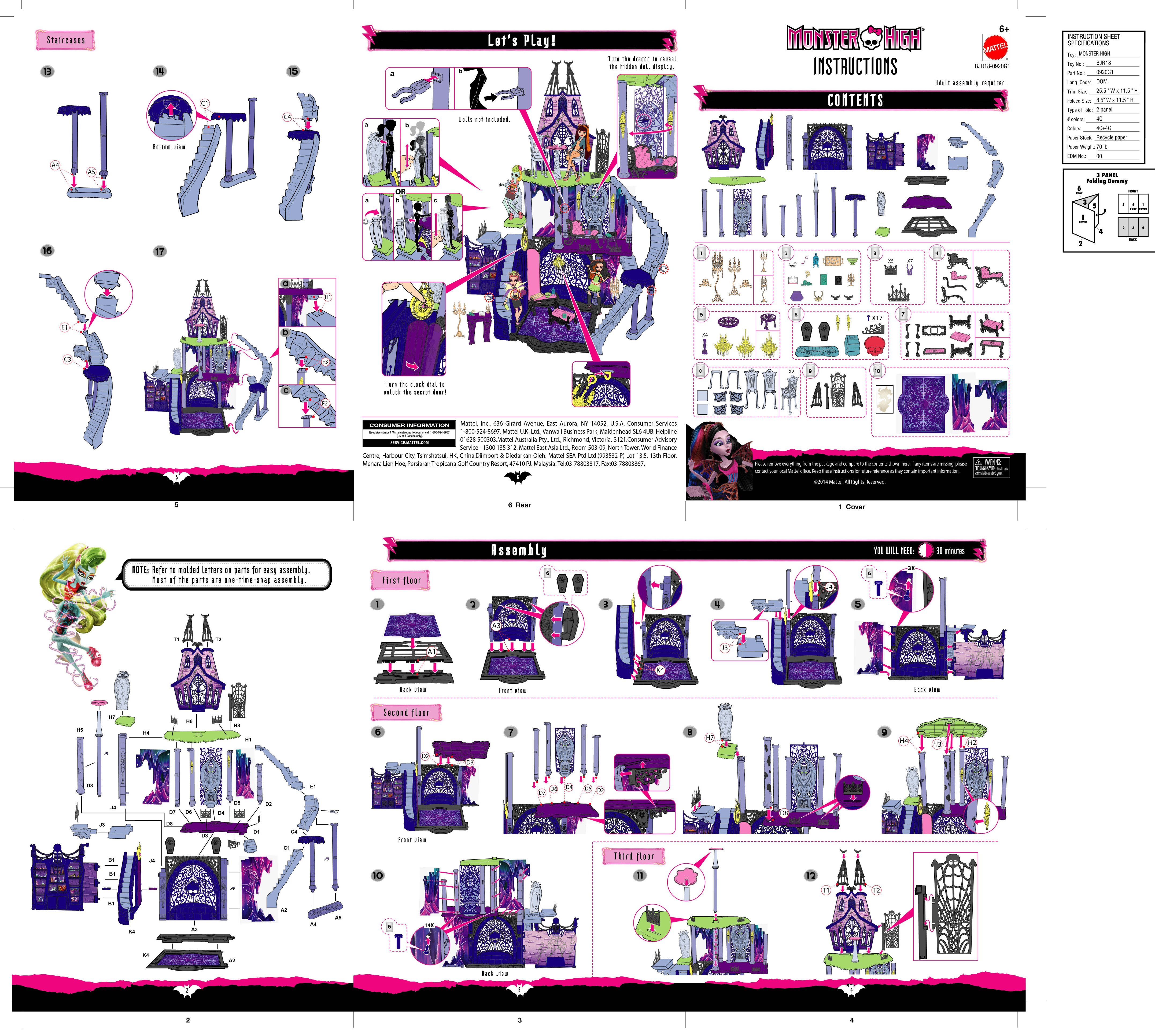 monster high catacombs