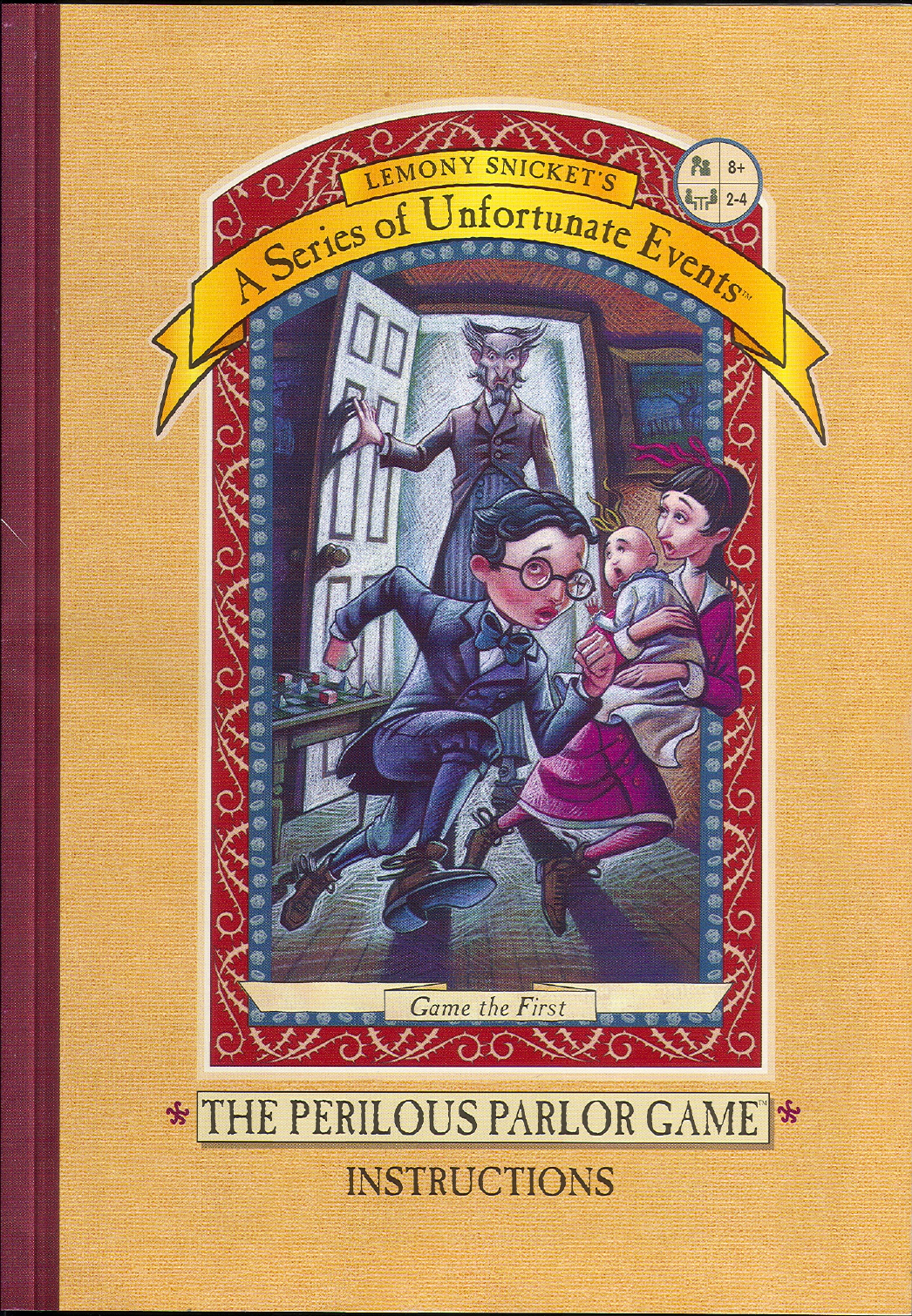 Mattel A SERIES OF UNFORTUNATE EVENTS THE PERILOUS PARLOR GAME