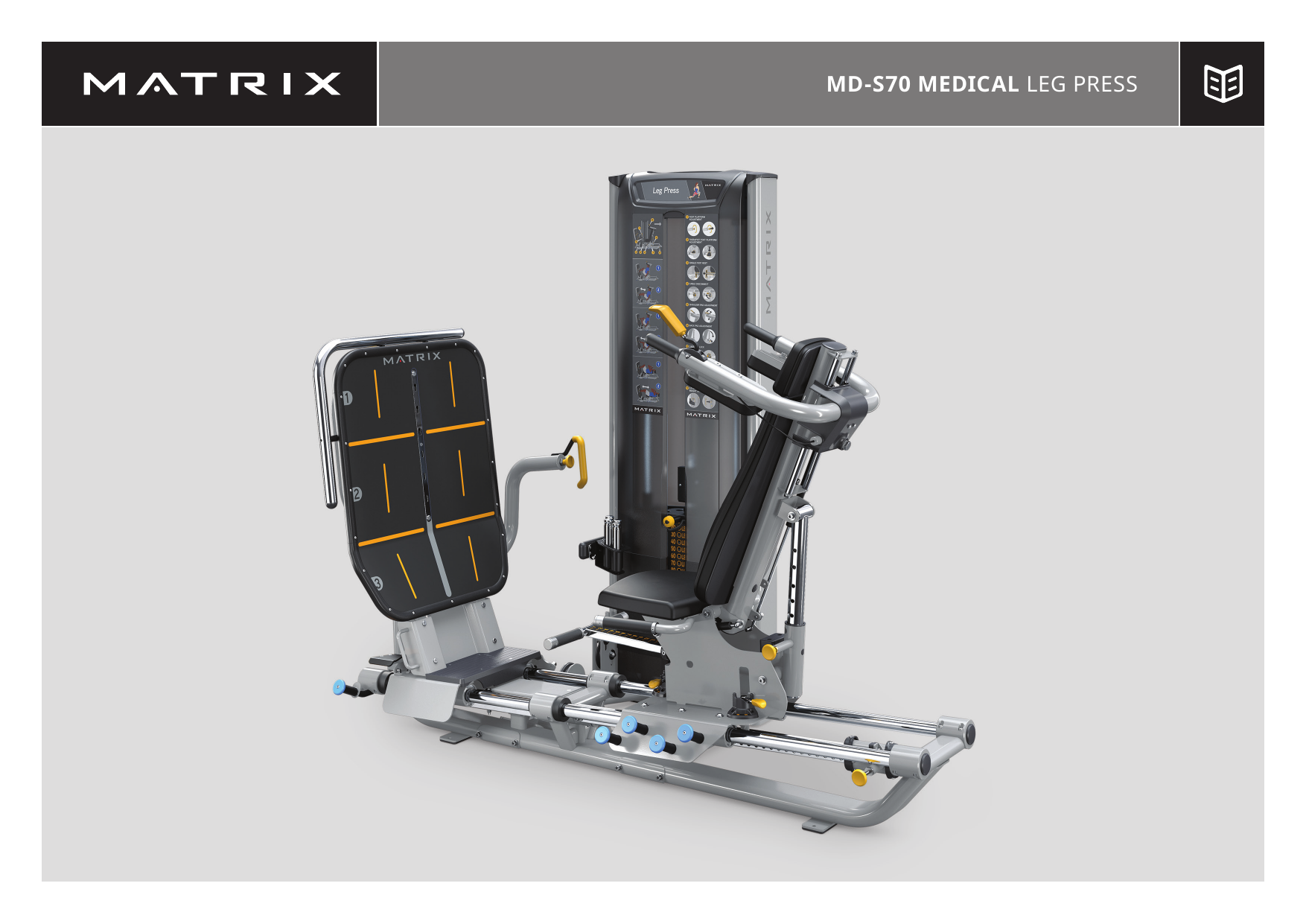 Matrix MDS70 Versa Medical Leg Press 取扱説明書 Manualzz