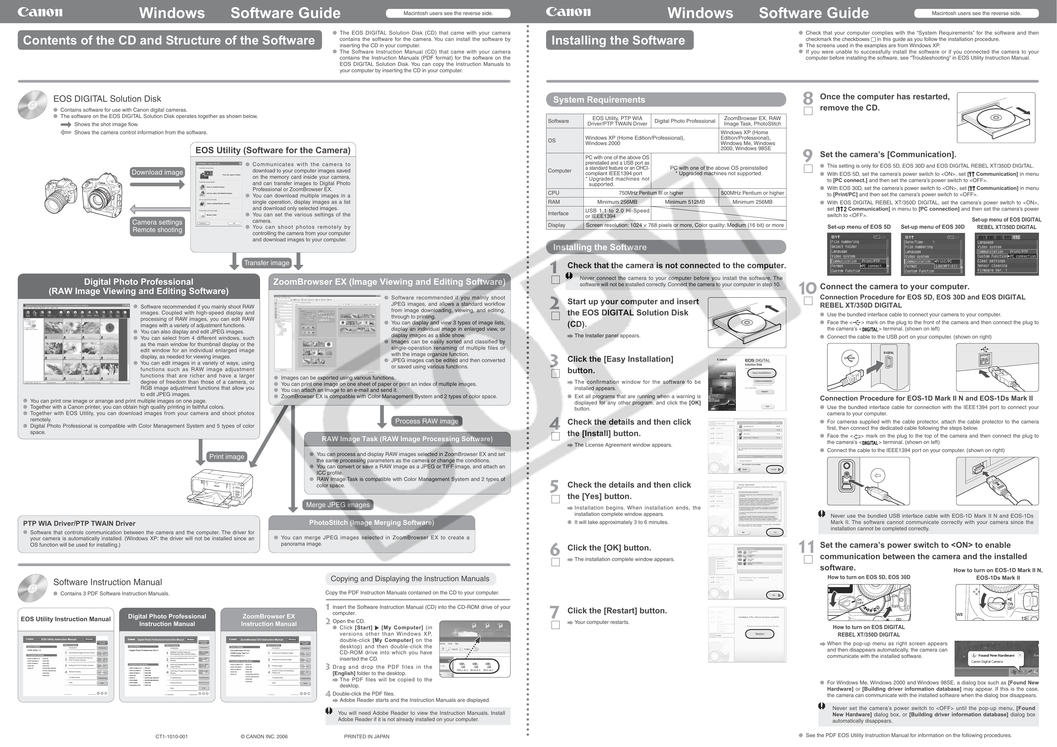 canon eos rebel xs manual instructions