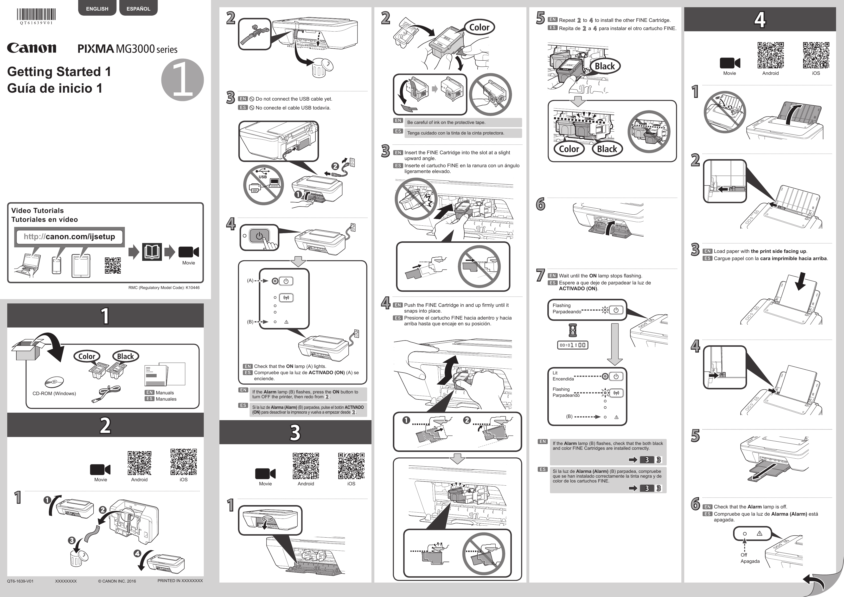 Canon PIXMA MG3000/MG3022 printer Owner's Manual | Manualzz
