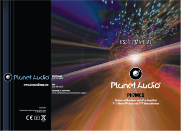 Planet Aaudio PH7MCS User Manual | Manualzz
