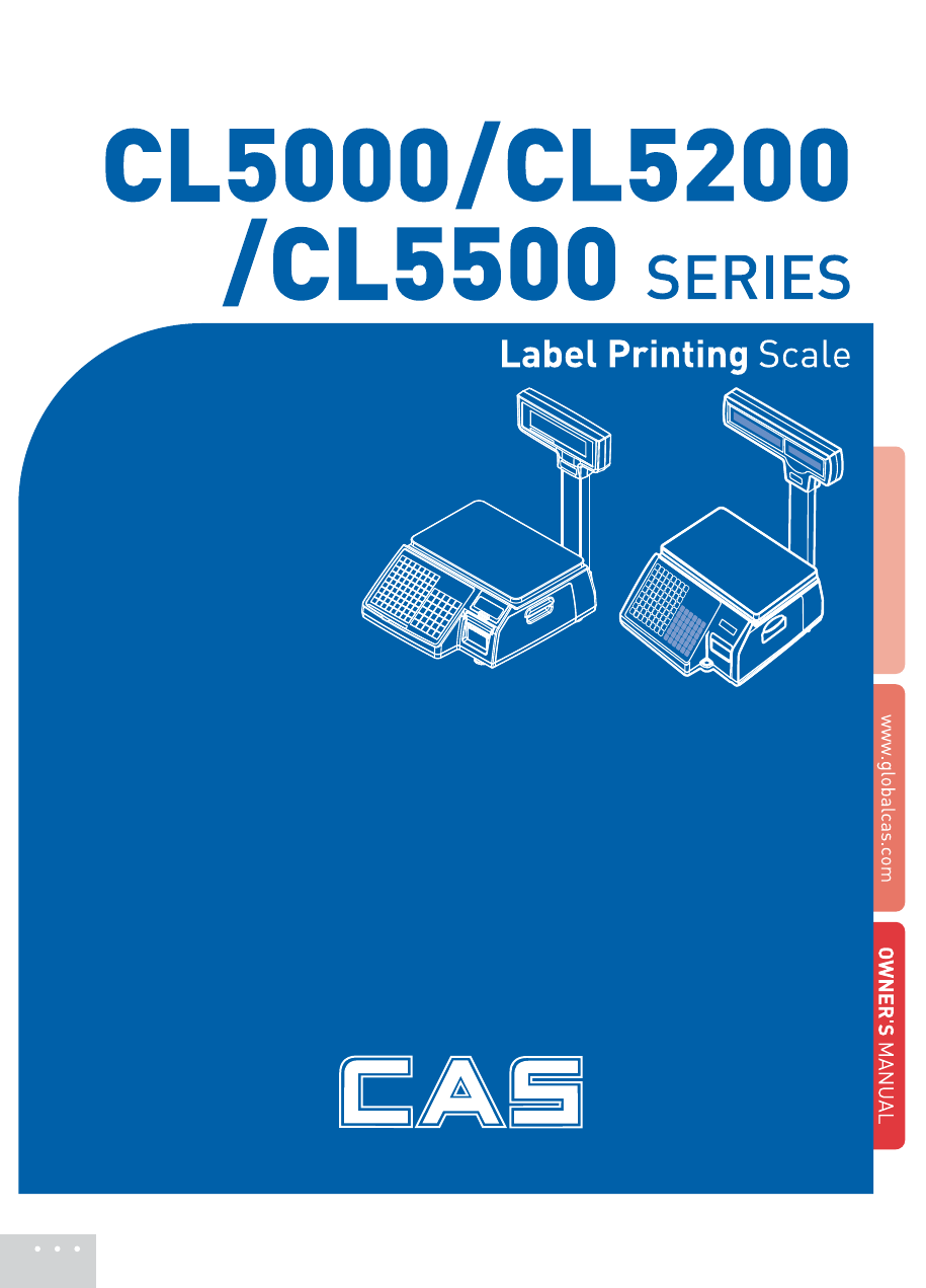 CL5500H Label Printing Scales