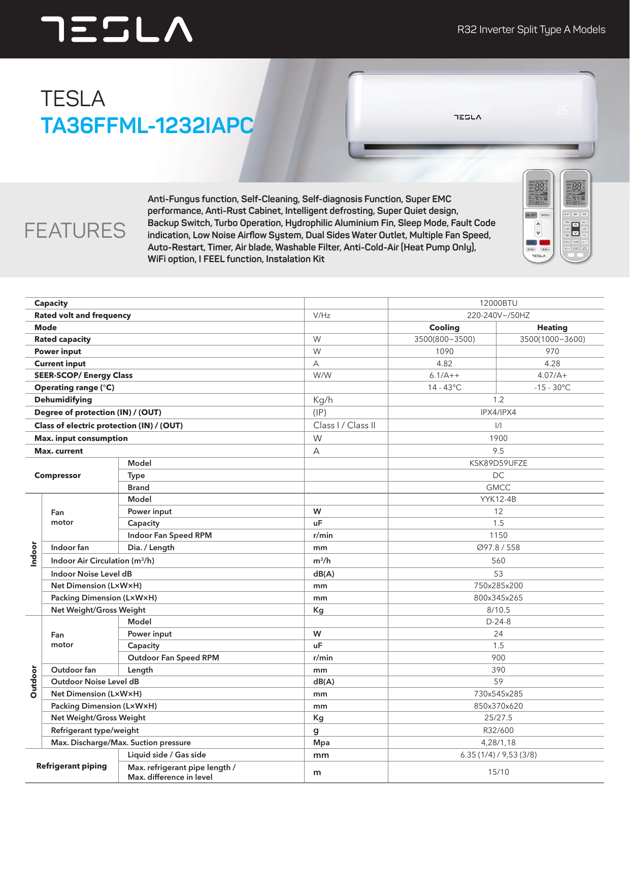Tesla Ta36ffml 1232iapc Specification Manualzz