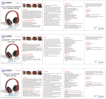 Imperii Electronics TE.03.0125.04 Casque Owner Manual | Manualzz