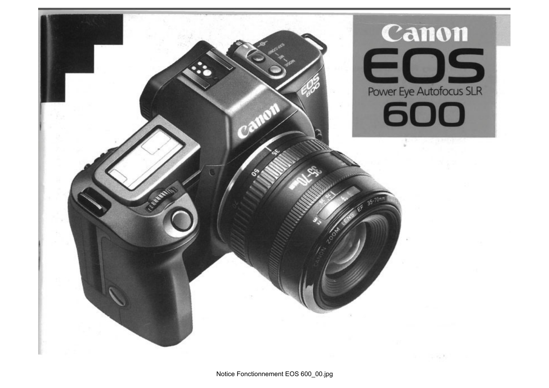 Canon Eos 600 Owner S Manual Manualzz