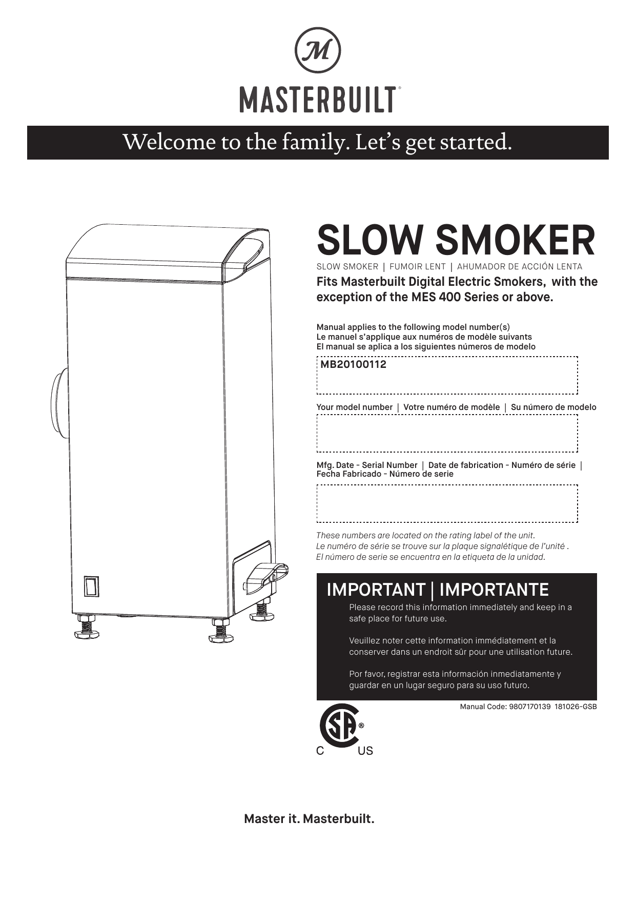 masterbuilt gas smoker parts