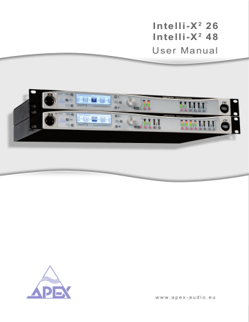 Apex Digital Intelli-X2 26, Intelli-X2 48 User Manual | Manualzz