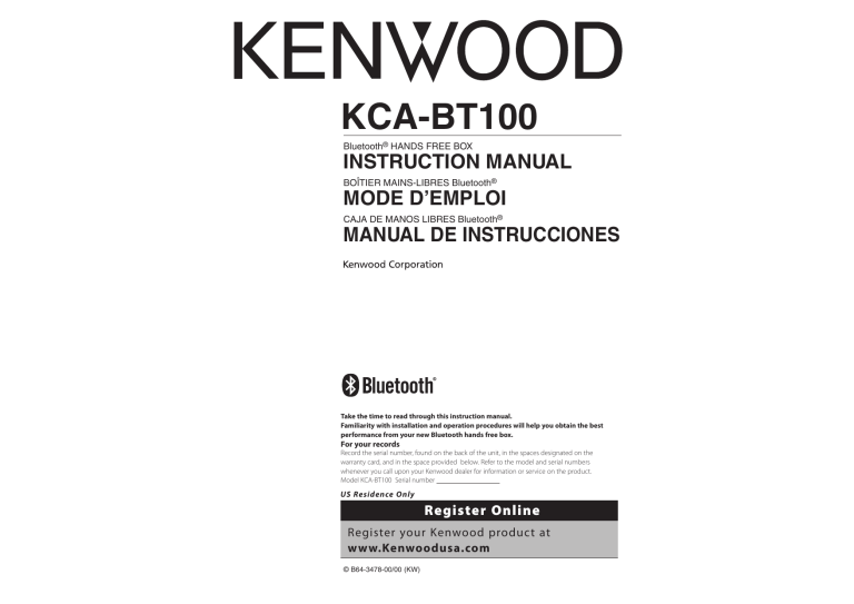 Kenwood serial number check gaseratings