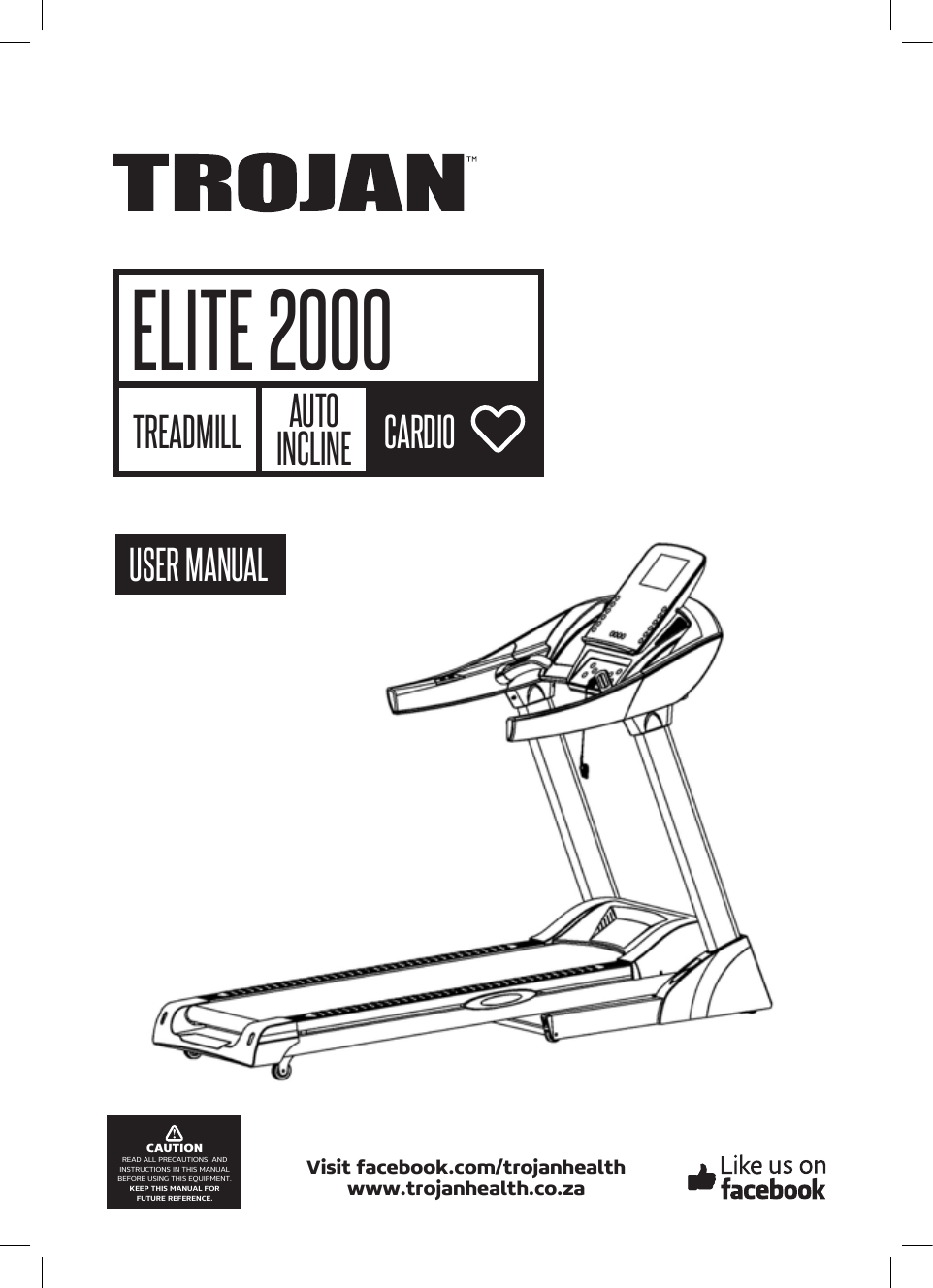 Trojan elite best sale 2000 treadmill price