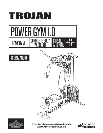 Trojan power 1.0 home gym online game