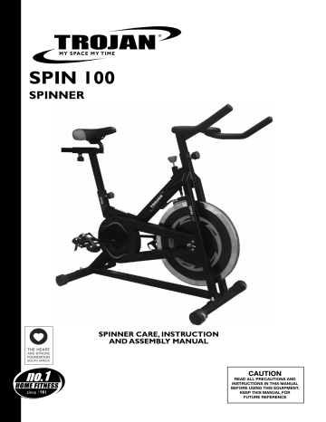 trojan spinning bike game