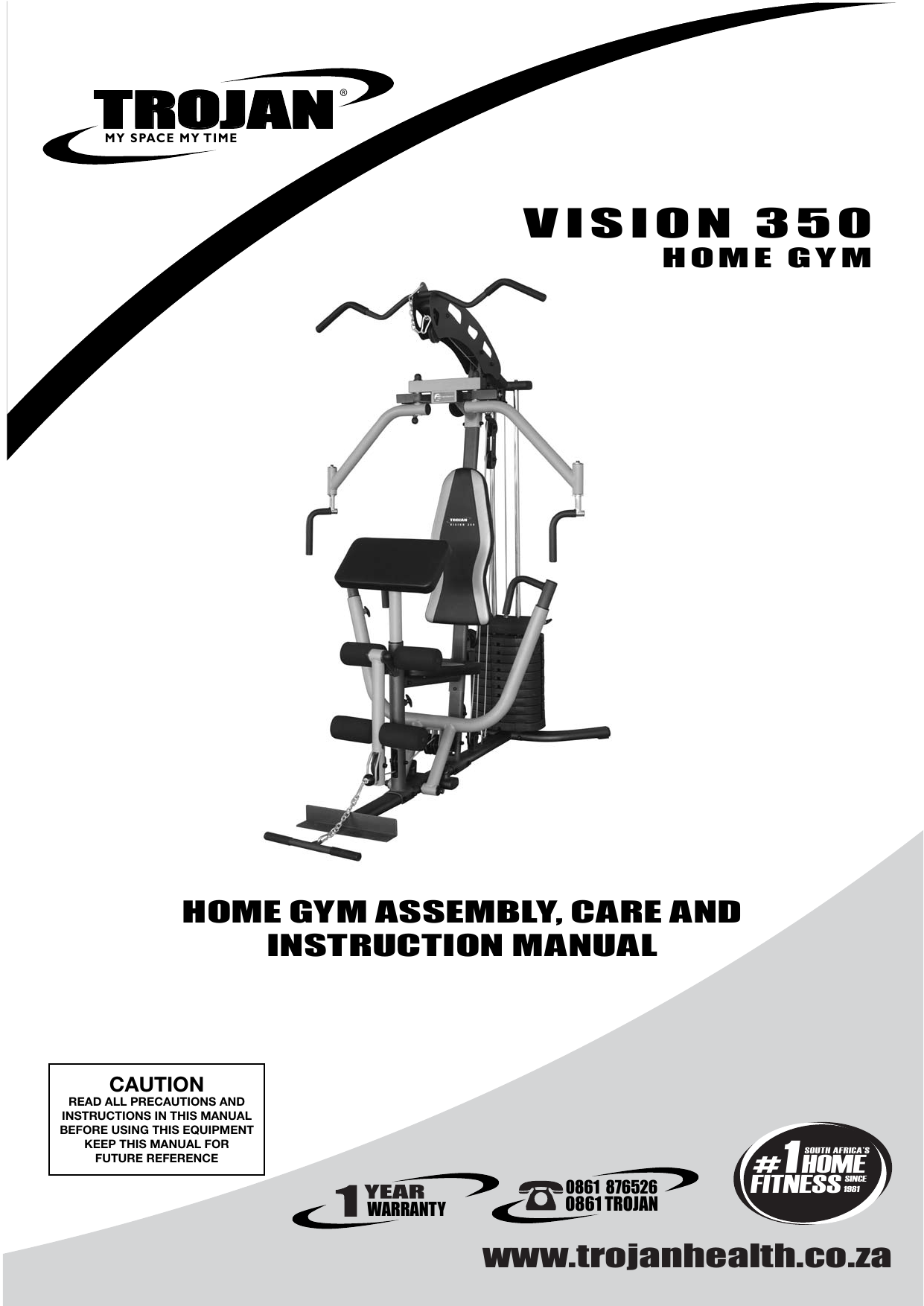 Trojan vision discount 360 home gym