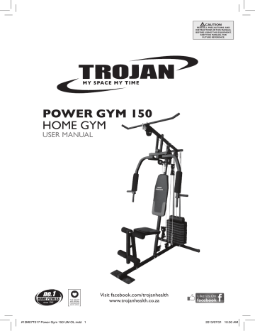 Trojan Power Gym 150 Owner s Manual Manualzz