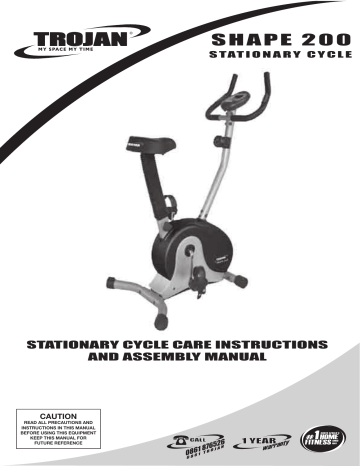 Trojan shape 200 discount exercise bike price