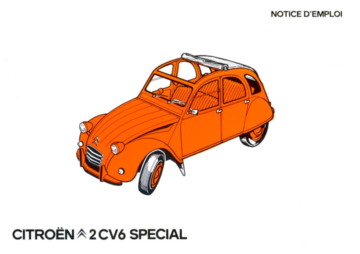 CITROEN 2cv Owner's manual | Manualzz