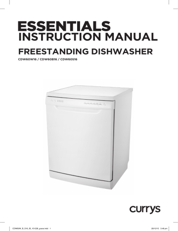 Dishwasher CURRYS CDW60B14 HEATER ELEMENT - Foto 8