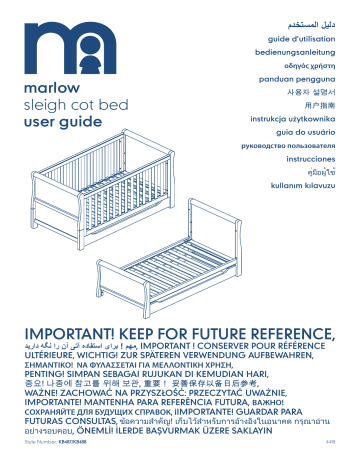 Mothercare marlow best sale cot bed instructions