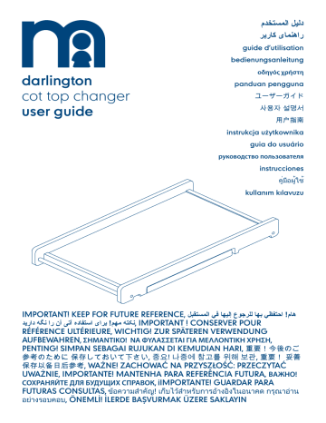 darlington cot top changer