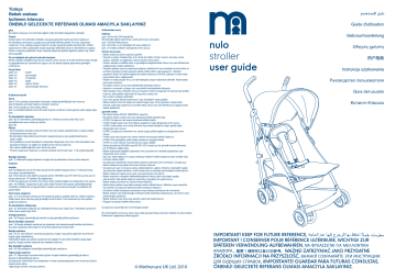 mothercare Nulo Stroller User Guide 