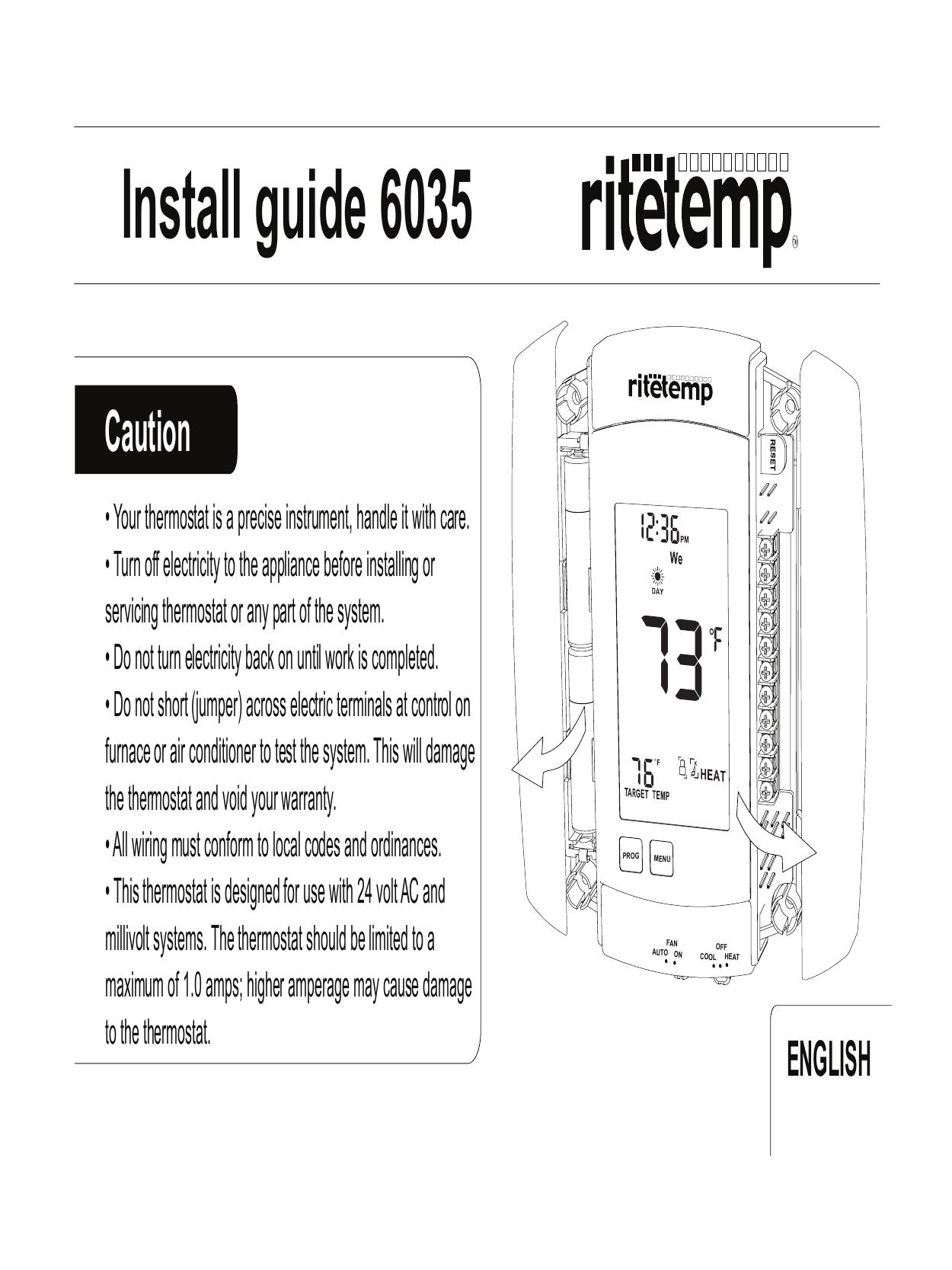 40 Ritetemp Thermostat 6022 Wiring Diagram - Wiring Diagram Online Source