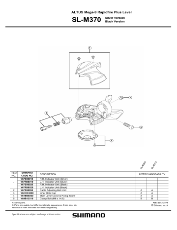 Shimano altus shifter manual new arrivals